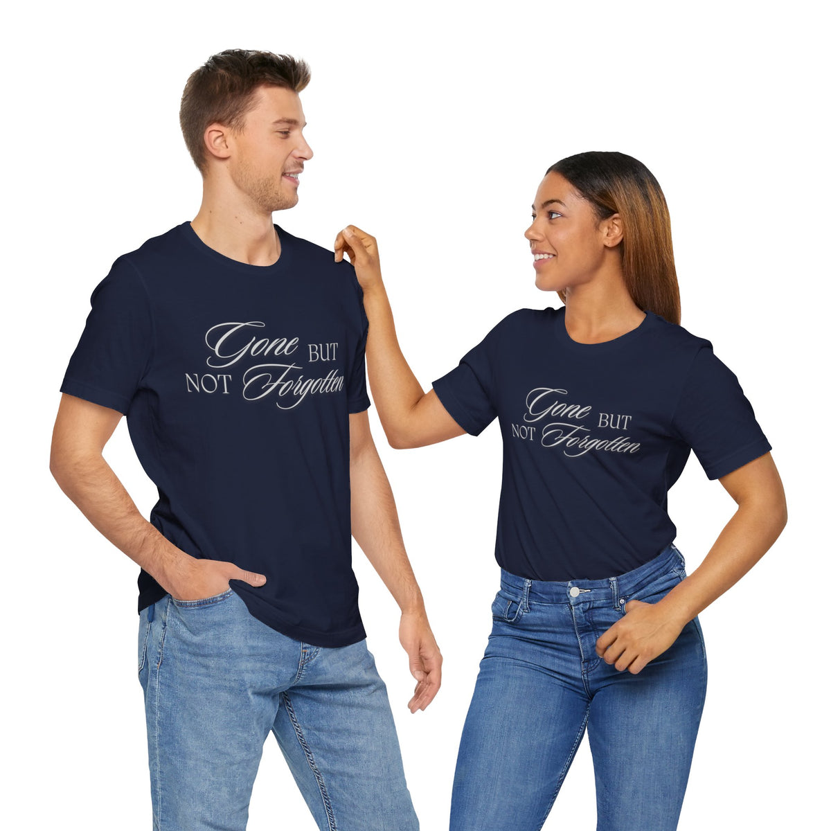 Unisex Jersey Short Sleeve Tee - Gone but not Forgotten
