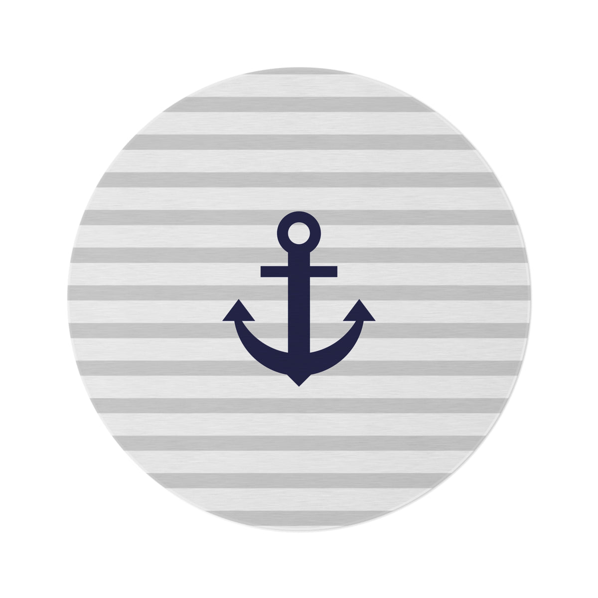 Aesthetic Nautical Design Round Rug