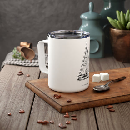 Insulated Coffee Mug, 10oz