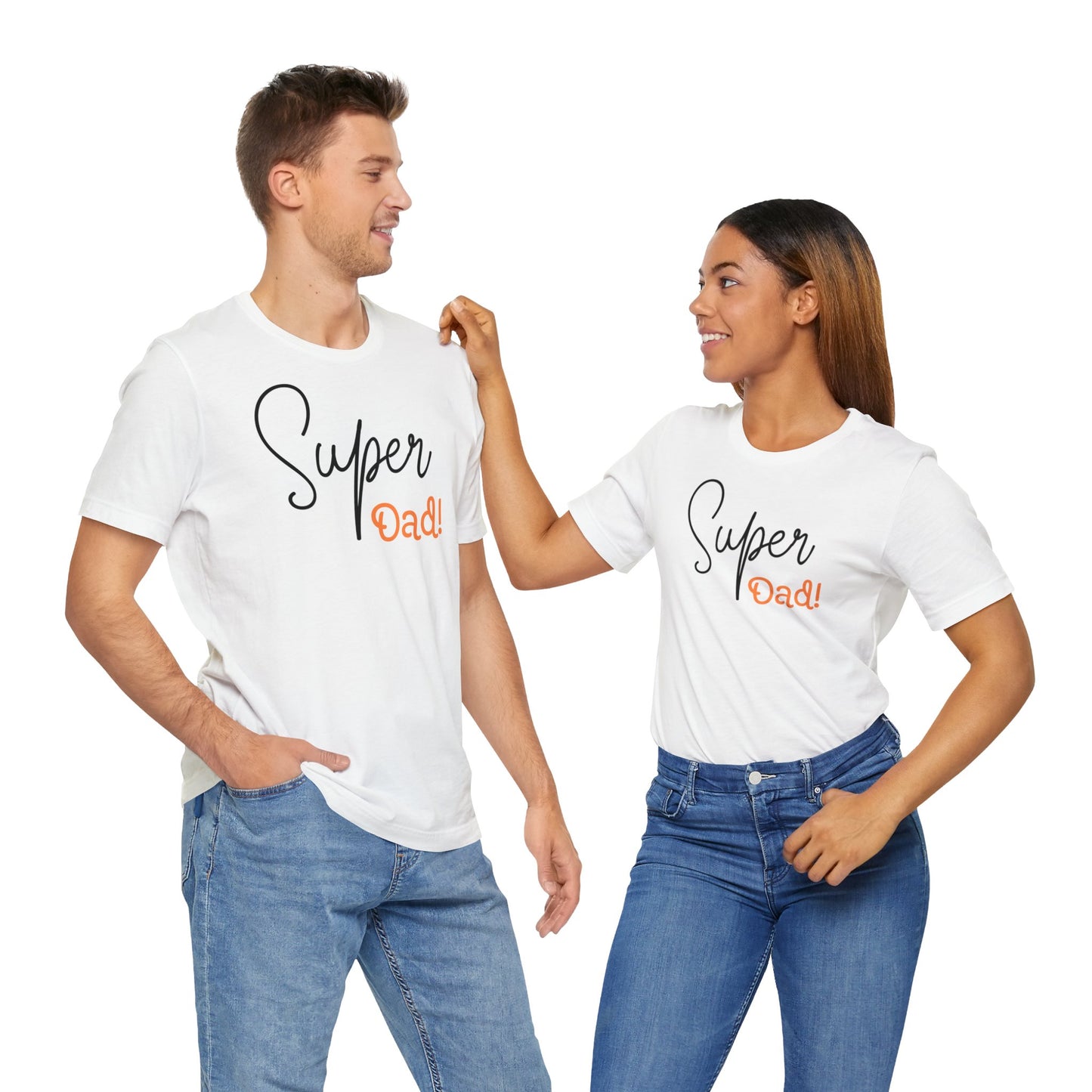 Unisex Jersey Short Sleeve Tee - Super Dad