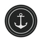 Aesthetic Nautical Design Round Rug