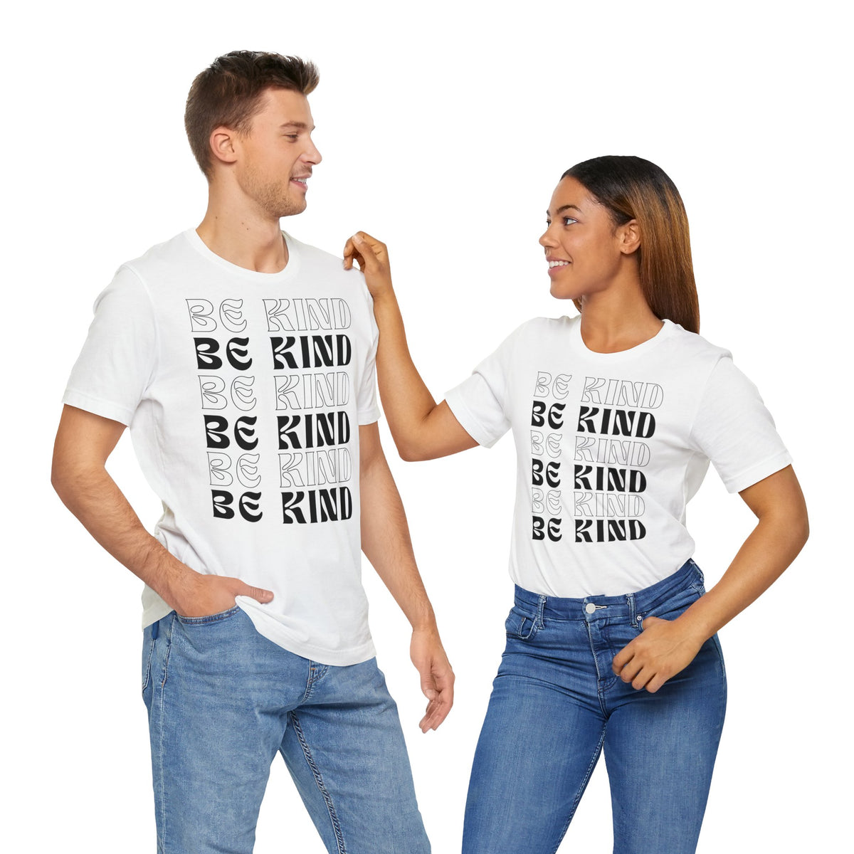 Unisex Jersey Short Sleeve Tee - Be Kind