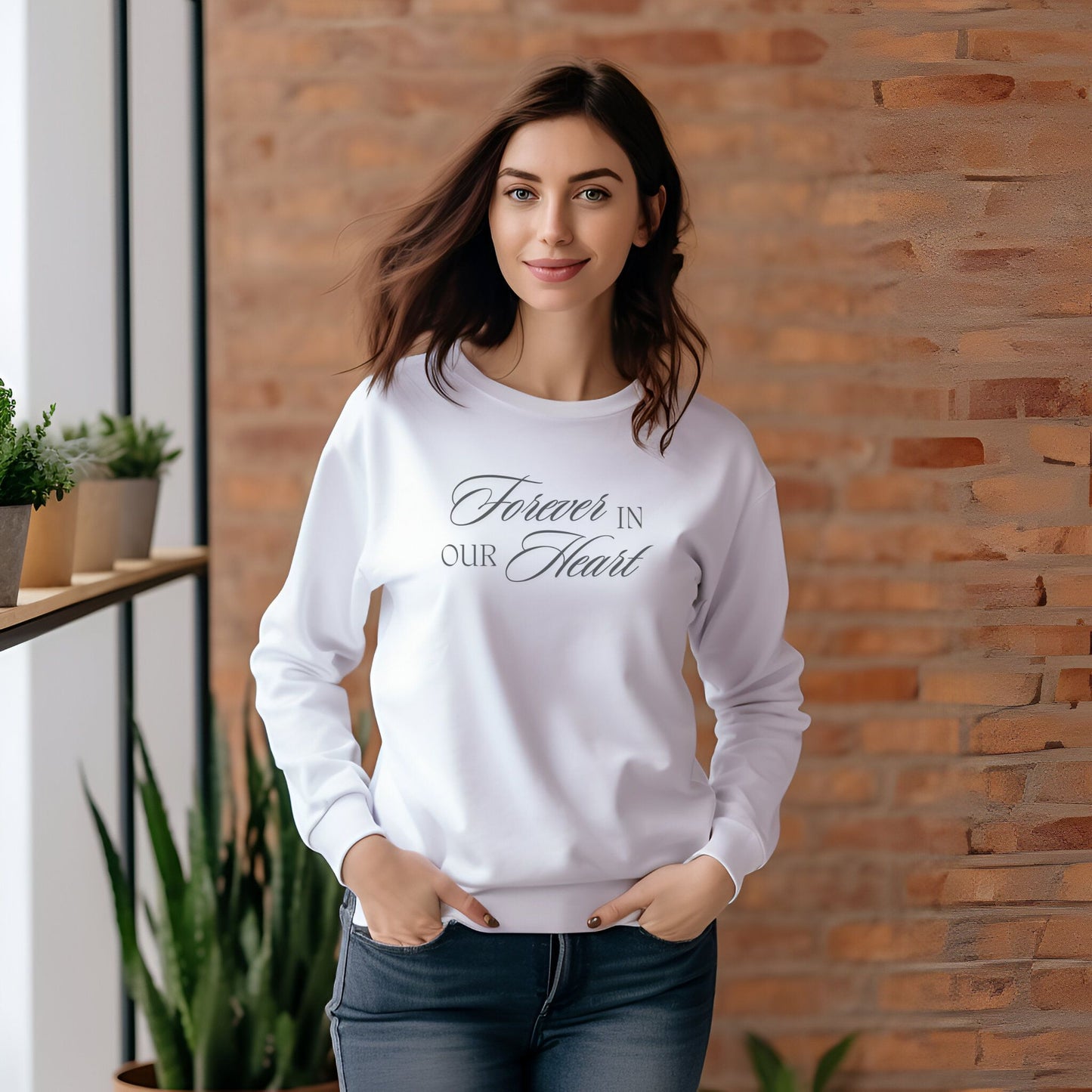 Unisex Long Sleeve Tee - Forever in our Heart