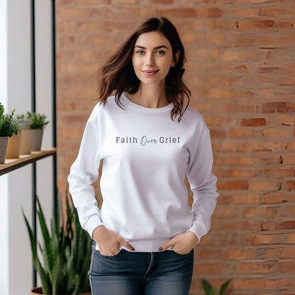 Unisex Long Sleeve Tee - Faith Over Grief