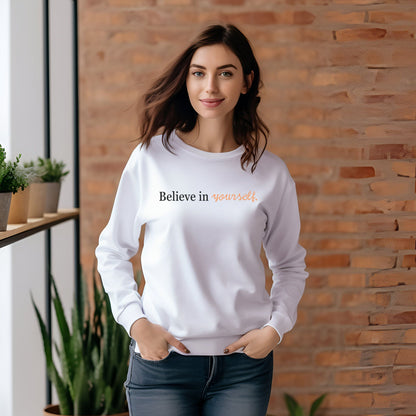 Unisex Long Sleeve Tee - Believe in Yourself