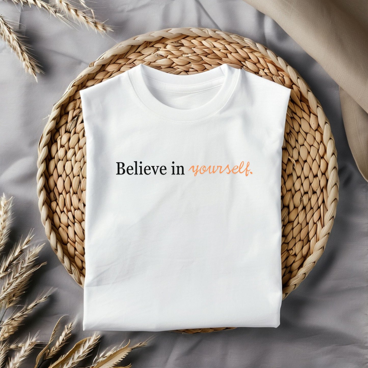 Unisex Long Sleeve Tee - Believe in Yourself