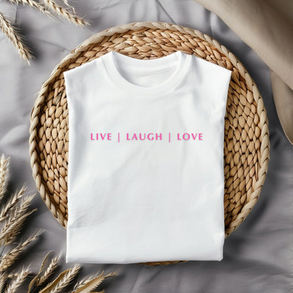 Unisex Long Sleeve Tee - Live Laugh Love